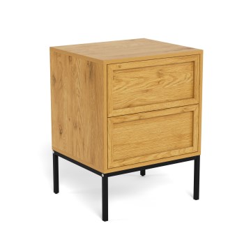 Noptieră ALIN 46 x 40 cm, maro deschis