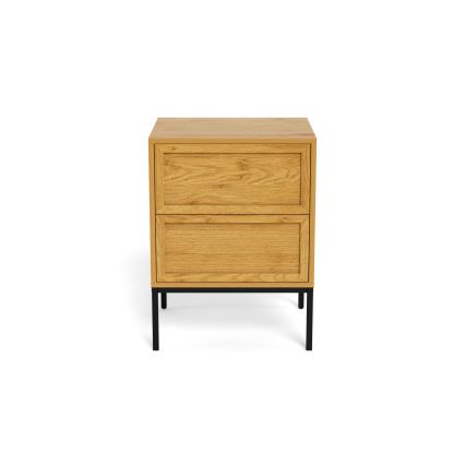 Noptieră ALIN 46 x 40 cm, maro deschis