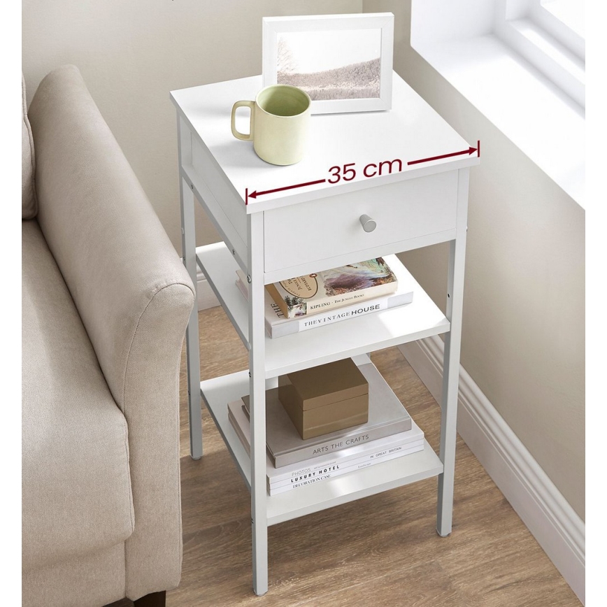 Noptieră ARIN albă