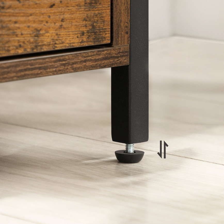 Noptieră ARIN maro/negru