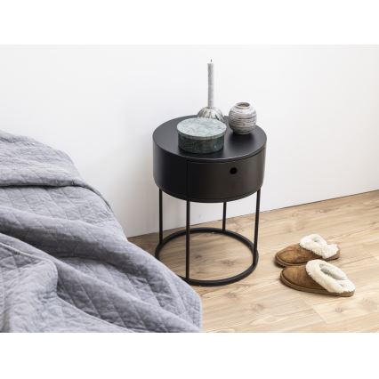 Noptieră COLUM neagră