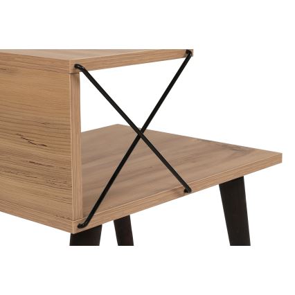 Noptieră CROSS 55x50 cm maro