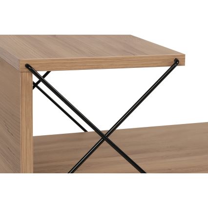 Noptieră CROSS 55x50 cm maro