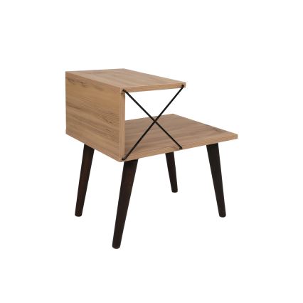 Noptieră CROSS 55x50 cm maro