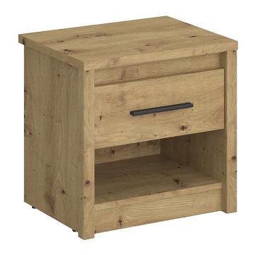 Noptieră LEORI 46,5x46,5 cm stejar artisan