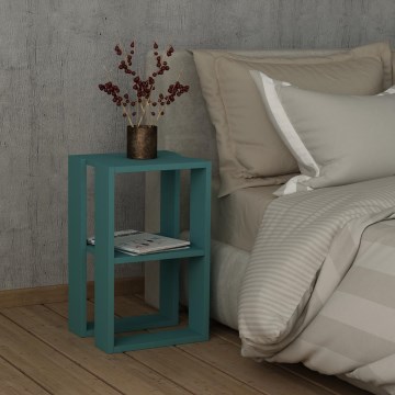 Noptieră LONIE 55x34 cm turcoaz