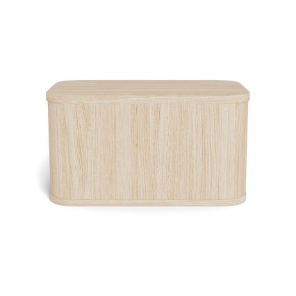 Noptieră MADERA, 46x30 cm, stejar alb