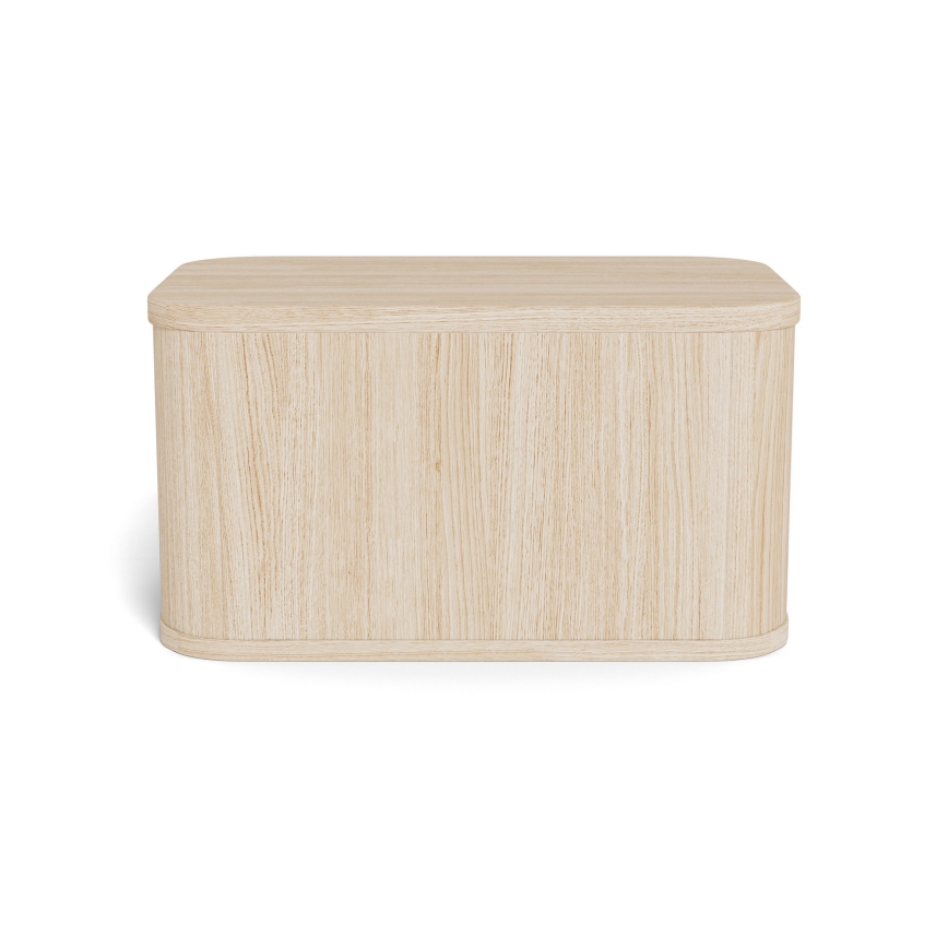 Noptieră MADERA, 46x30 cm, stejar alb