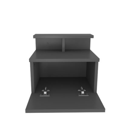 Noptieră NOVEN antracit
