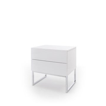 Noptieră ROCKY albă