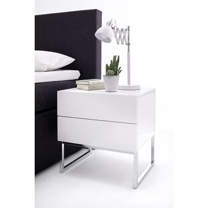 Noptieră ROCKY albă