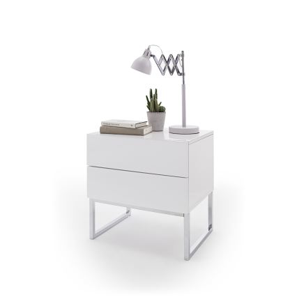 Noptieră ROCKY albă