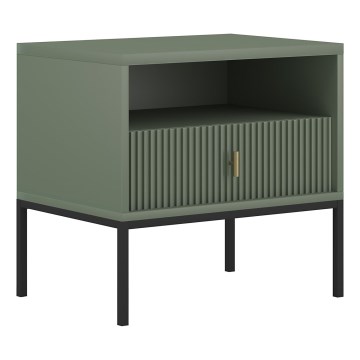 Noptieră SUE verde/negru