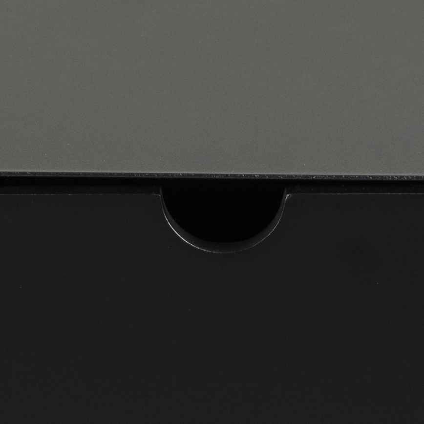 Noptieră suspendată BEKIM, negru