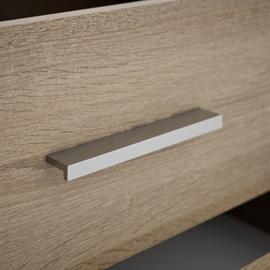 Noptieră TOD, stejar Sonoma