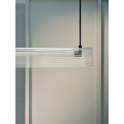 Nordlux - Lustru LED dimabil suspendat pe cablu ALIANI LED/20W/230V 3000K 100 cm negru/transparent