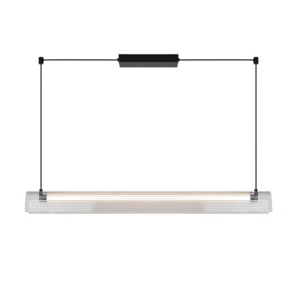 Nordlux - Lustru LED dimabil suspendat pe cablu ALIANI LED/20W/230V 3000K 100 cm negru/transparent