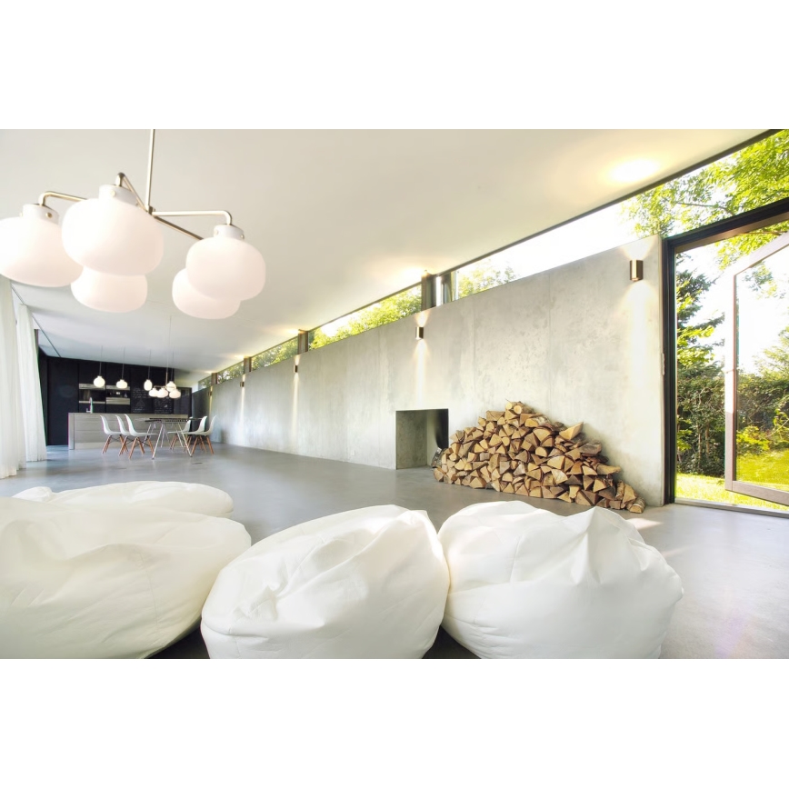 Nordlux - Aplica de exterior CANTO 2xGU10/28W/230V IP44 alamă