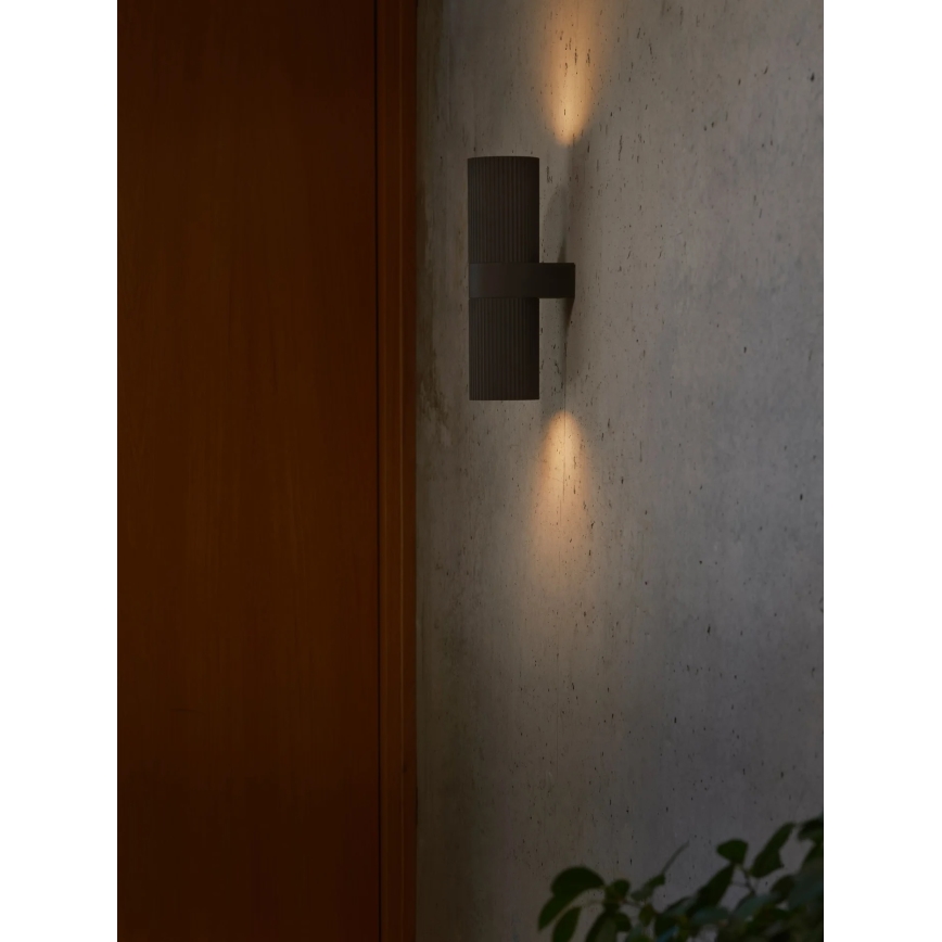 Nordlux - Aplica de exterior pentru perete KYKLOP 2xE27/15W/230V IP54