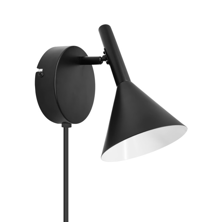 Nordlux - Aplică de perete KELVIS 1xGU10/12W/230V neagră