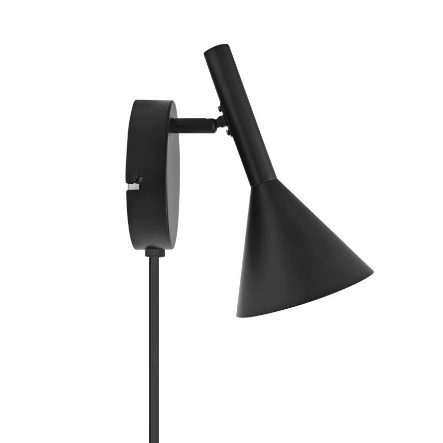 Nordlux - Aplică de perete KELVIS 1xGU10/12W/230V neagră