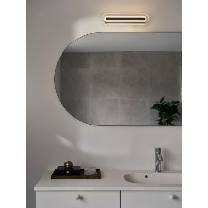 Nordlux - Aplică LED de perete pentru baie CAVARA LED/11W/230V 3000/4000K IP44 negru