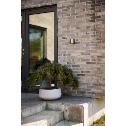 Nordlux - Aplică de perete LED pentru exterior CANTO, 2xLED/6W/230V, IP44, inox