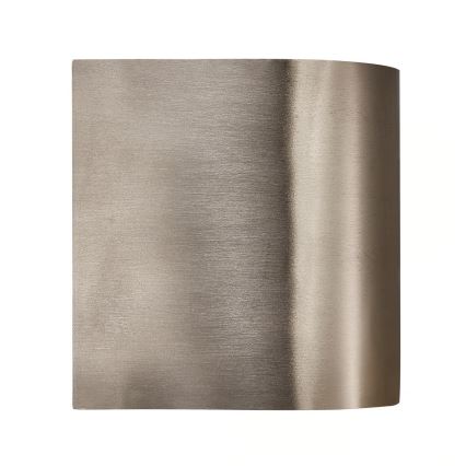 Nordlux - Aplică de perete LED pentru exterior CANTO, 2xLED/6W/230V, IP44, inox