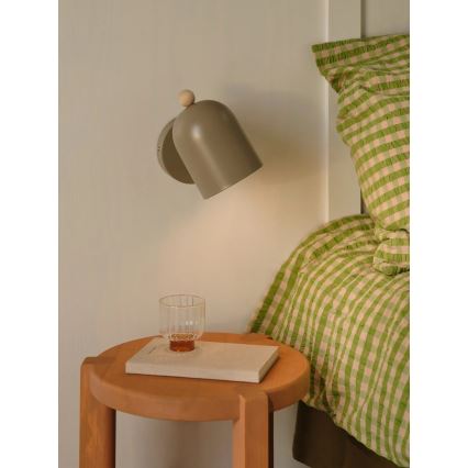 Nordlux - Aplică de perete tip spot GASTON 1xE27/15W/230V bej