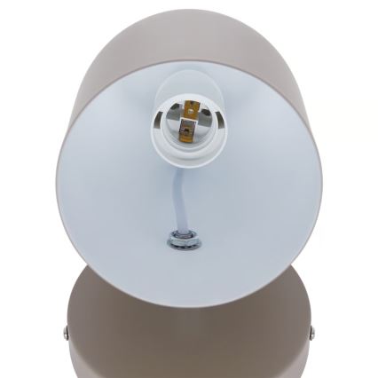 Nordlux - Aplică de perete tip spot GASTON 1xE27/15W/230V bej