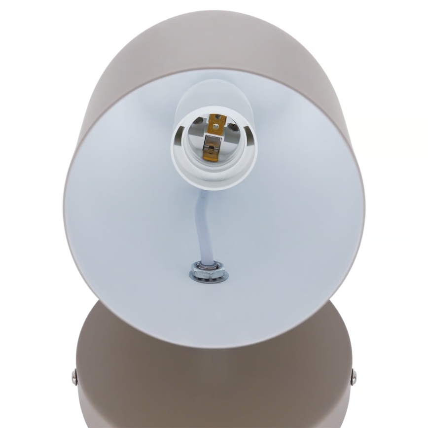 Nordlux - Aplică de perete tip spot GASTON 1xE27/15W/230V bej