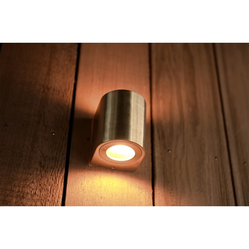 Nordlux - Aplica LED de exterior CANTO, 2xLED/5,5W/230V, IP44, auriu