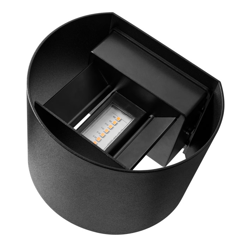 Nordlux - Aplica LED de exterior MILDA, 4,9 W, 230 V, IP44, negru