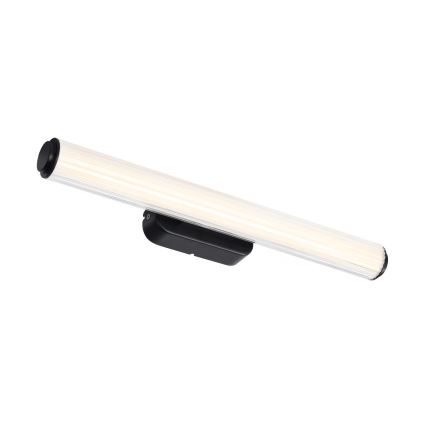 Nordlux - Aplica LED de perete pentru baie dimerizabilă VIRELLE LED/12W/230V 3000/4000K IP44 negru