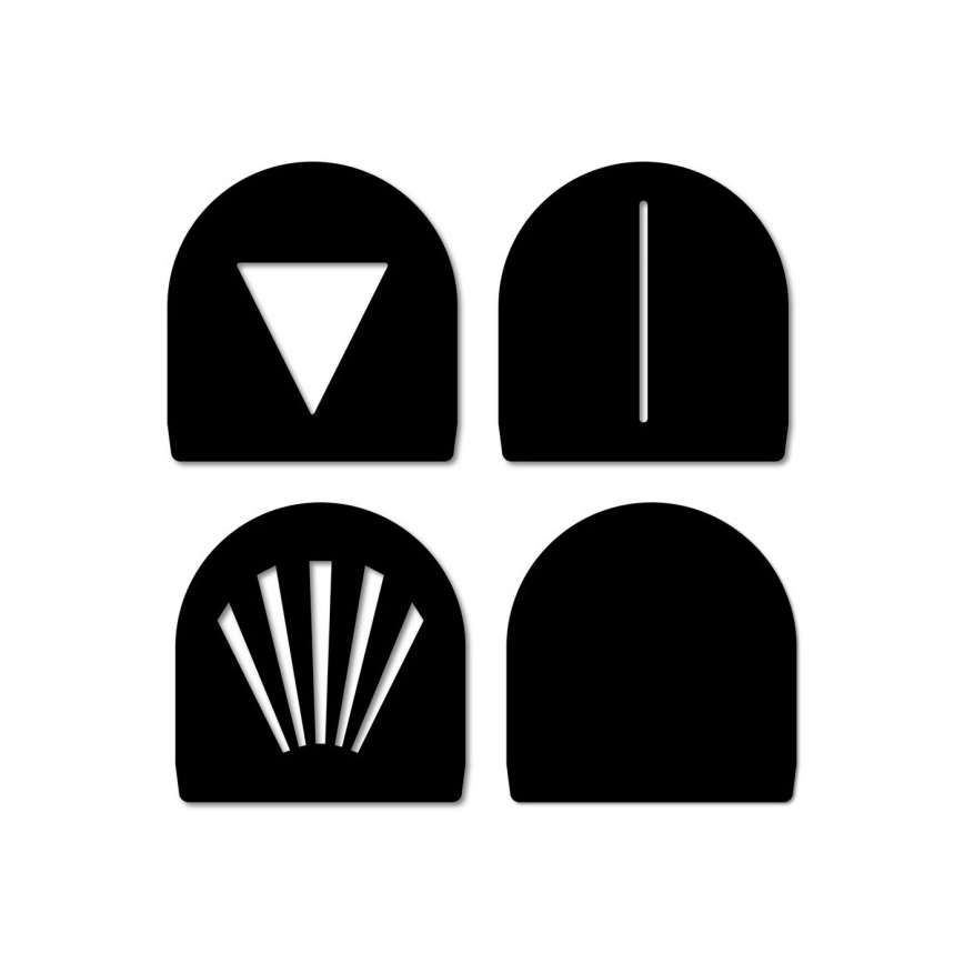 Nordlux - Aplică LED de perete pentru exterior CANTO 2xLED/6W/230V IP44 neagră