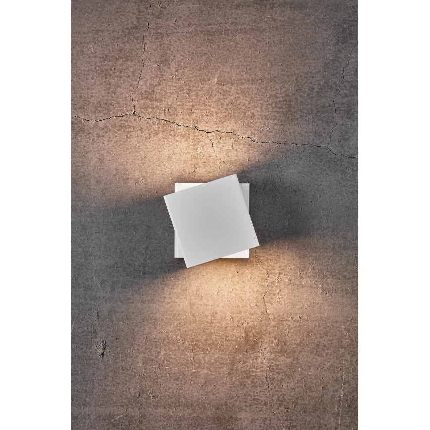 Nordlux - Aplica LED reglabilă pentru exterior TURN LED/13,8W/230V IP54 albă