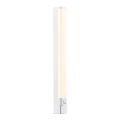 Nordlux - Aplica LED reglabilă pentru oglindă de baie cu priză integrată SJAVER, 15W, 230V, IP44, 60 cm, alb