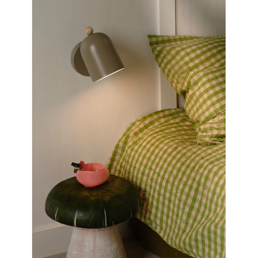 Nordlux - Aplica spot de perete GASTON 1xE27/15W/230V maro