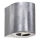 Nordlux - CANTO Aplică LED de exterior pentru perete 2xLED/6W/230V IP44 argintie
