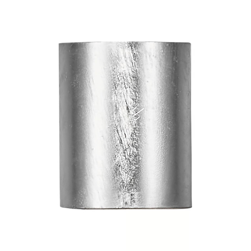 Nordlux - CANTO Aplică LED de exterior pentru perete 2xLED/6W/230V IP44 argintie