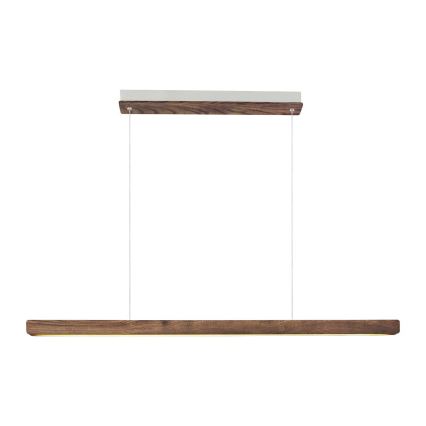 Nordlux - Lustru LED reglabil pe cablu ILGAS LED/47W/230V, 3000K, maro/frasin, 115 cm