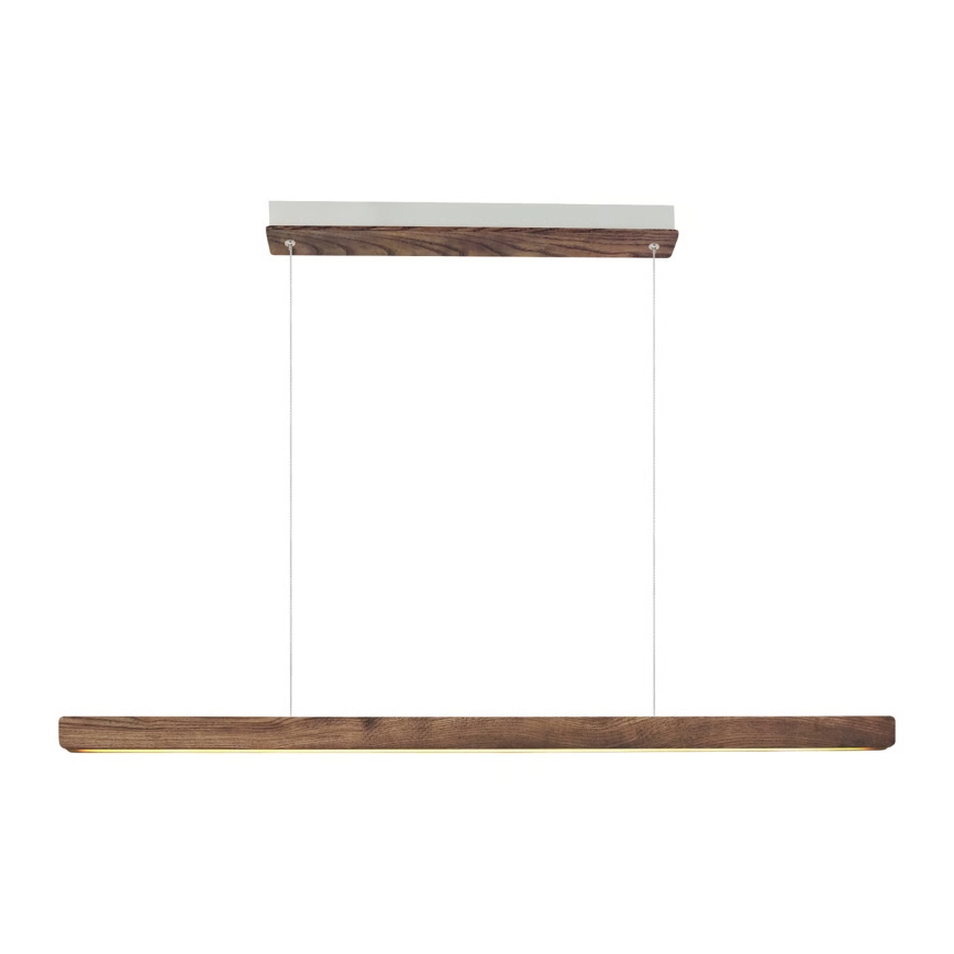 Nordlux - Lustru LED reglabil pe cablu ILGAS LED/47W/230V, 3000K, maro/frasin, 115 cm
