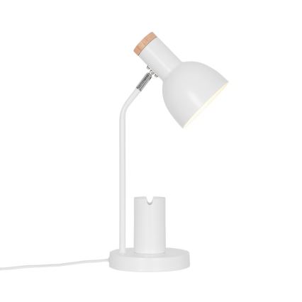 Nordlux - Lampă de masă DEVONE 1xE27/15W/230V, albă