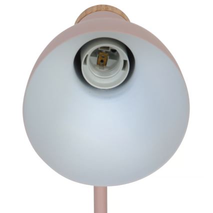 Nordlux - Lampă de masă DEVONE 1xE27/15W/230V roz