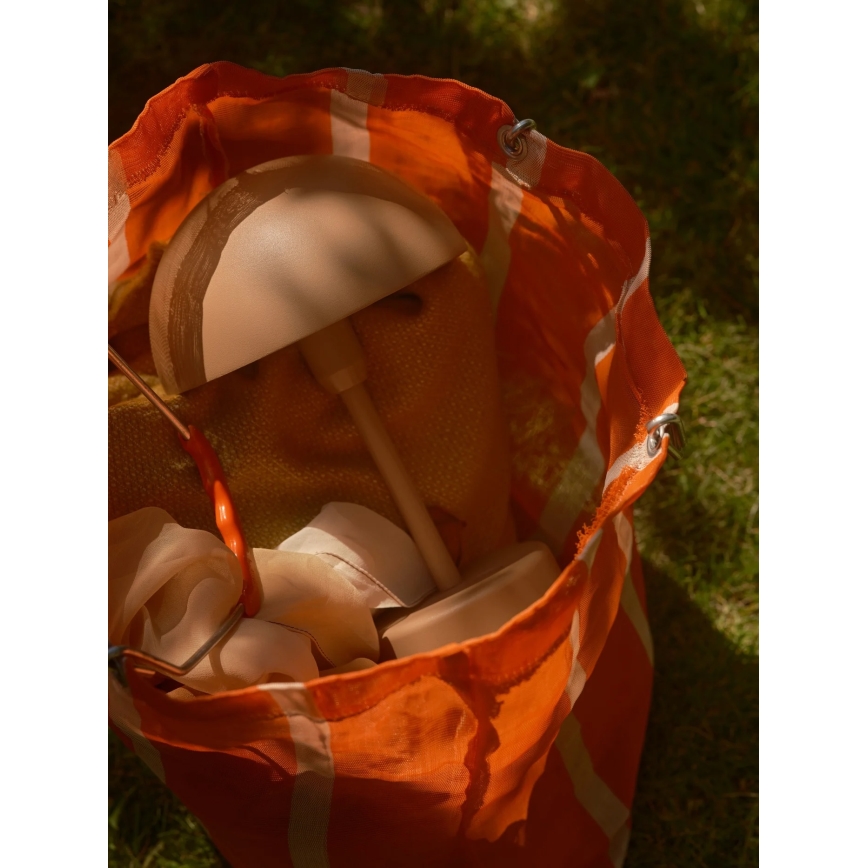 Nordlux - Lampă de masă LED reîncărcabilă, reglabilă, de exterior ELLEN LED/2,8W/3,7V 2200 mAh IP44 maro