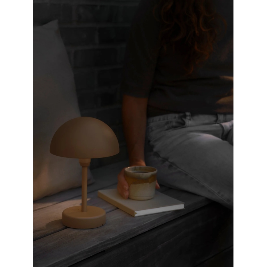 Nordlux - Lampă de masă LED reîncărcabilă, reglabilă, de exterior ELLEN LED/2,8W/3,7V 2200 mAh IP44 maro