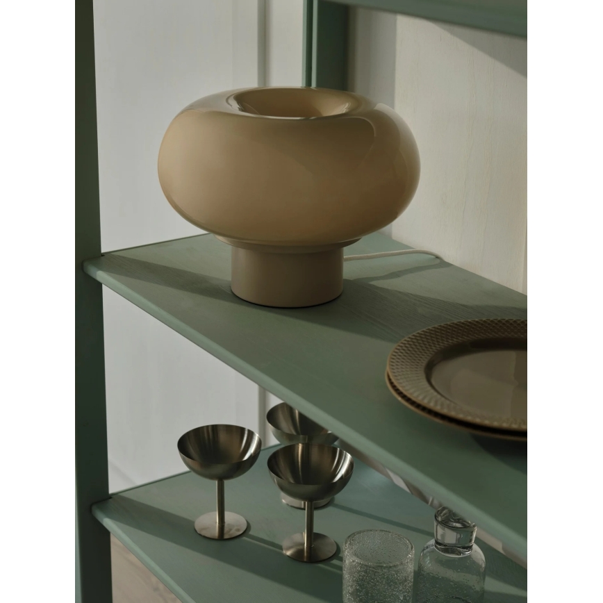 Nordlux - Lampă de masă MALTI, 2 x E27, 10 W, 230 V, bej