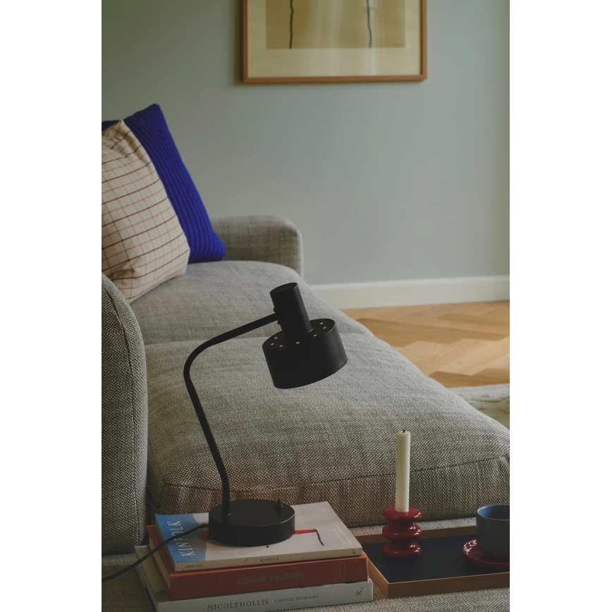 Nordlux - Lampă de masă MATIS 1xE27/15W/230V, neagră