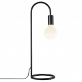 Nordlux - Lampă de masă PACO 1xE27/25W/230V neagră