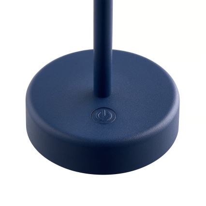 Nordlux - Lampă LED de masă pentru exterior, tactilă, reîncărcabilă, reglabilă ELLEN LED/2,8W/3,7V 2200 mAh IP44 albastră
